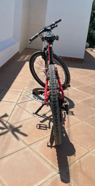 Bicicleta Monty KX7 Roja