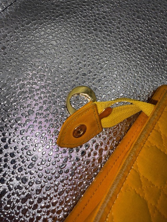 Pochette Christian Dior Gialla