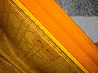 Pochette Christian Dior Gialla