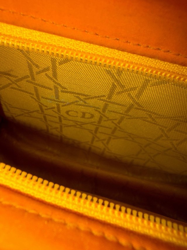 Pochette Christian Dior Gialla