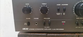 Amplificatore Stereo Akai AM-2250 Nero