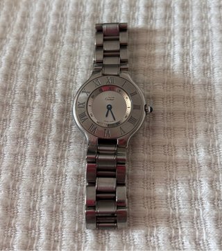 Cartier Must de Cartier 21 Acero Inoxidable Mujer
