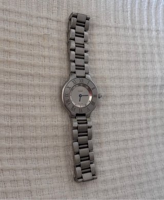 Cartier Must de Cartier 21 Acero Inoxidable Mujer