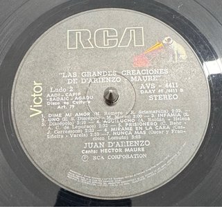 D'Arienzo Maure LP Tango