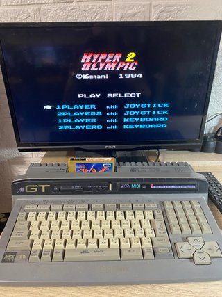 MSX -  Hyper Olympic II Sony Cartucho Suelto