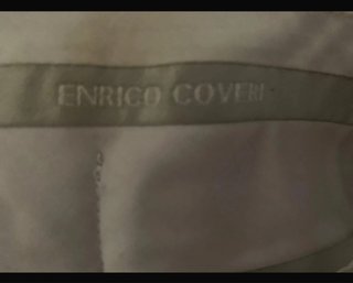 Abito Uomo Enrico Coveri 100% Lana Vergine Grigio