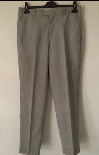 Abito Uomo Enrico Coveri 100% Lana Vergine Grigio