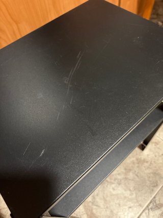 Dos Mesita de noche Ikea negra