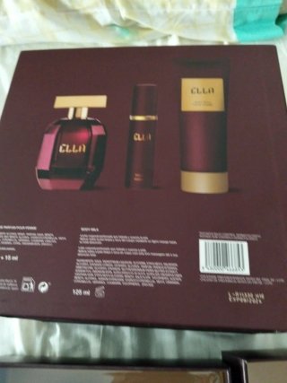 Estuche Perfume y Crema Ella Mujeres