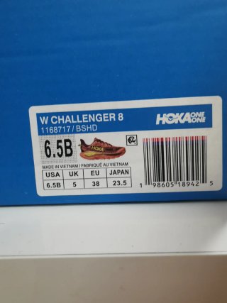 Hoka challenger 8  Talla 38