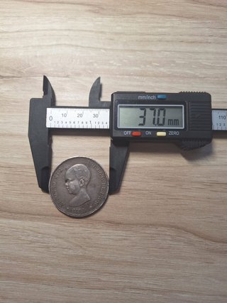 Moneda 5 Pesetas 1891 Alfonso XIII Plata