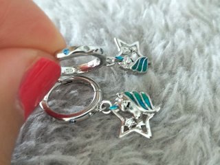 Pendientes de aro plata de ley
