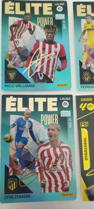 Lote cromos fútbol Especiales
