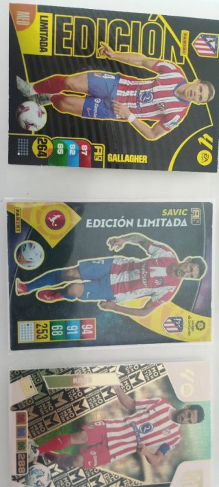 Lote cromos fútbol Especiales