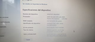 Portátil Toshiba Reacondicionado AMD Quad Core 8GB