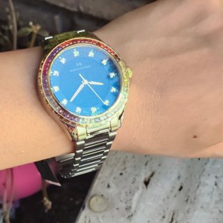 Reloj Mark Maddox Mujer Azul y Dorado