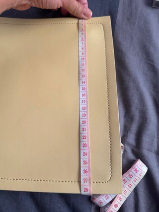 Bolso Piel Adolfo Domínguez Beige/Amarillo