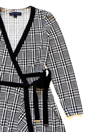 Vestido cruzado Tommy Hilfiger