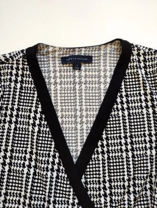 Vestido cruzado Tommy Hilfiger