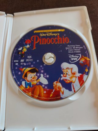 DVD Disney Pinocho Edición LIMITED ISSUE ( U.S.A )
