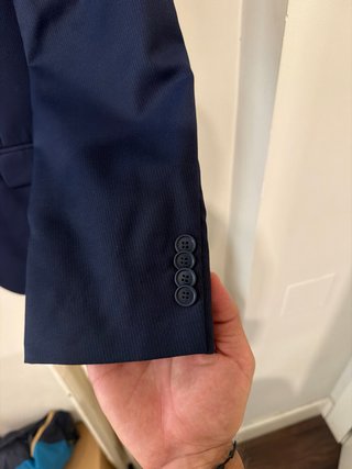 Traje azul marino completo