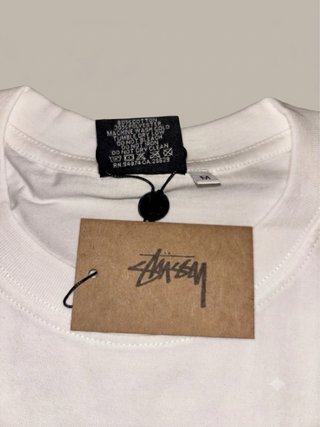 Camiseta Stüssy Blanca Nueva Talla M