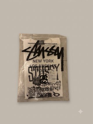Camiseta Stüssy Blanca Nueva Talla M