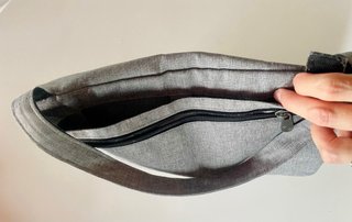 Bolso pequeño para Bugaboo en gris
