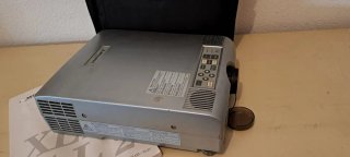 Proyector Cine Video Negro/Plata