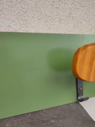 Appendiabiti vintage in legno e metallo