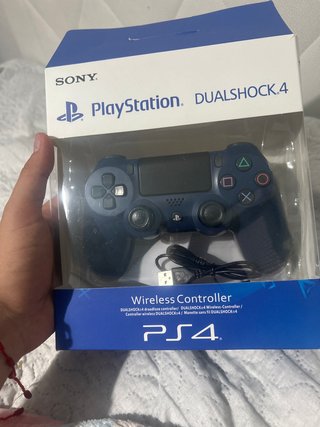 Mando PS4 Dualshock 4 Inalámbrico Azul