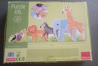 Puzzle Goula XXL Animales Selva +2 años