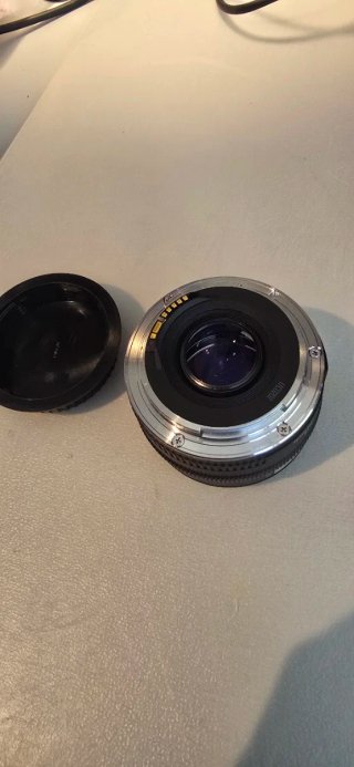 Canon EF 50mm f/1.8 Objetivo