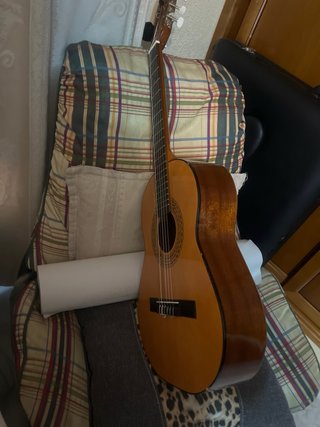 Guitarra Española 3/4 con Funda Negra