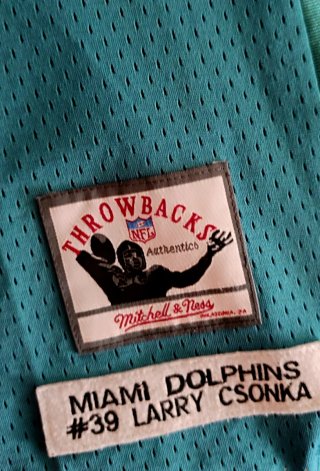 Camiseta NFL Miami Dolphins Larry Csonka #39