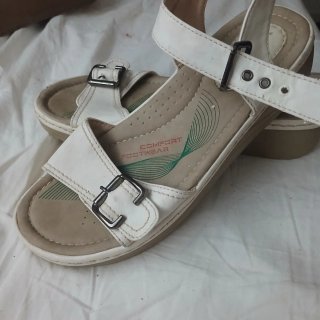 Sandalias blancas plataforma