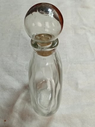 Botella de 1924 de Cristal Antigua.