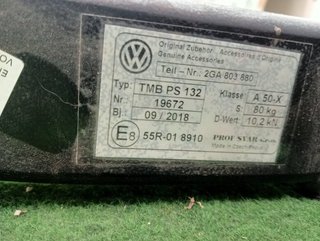 94041 enganche remolque 2ga803880 volkswagen t-roc
