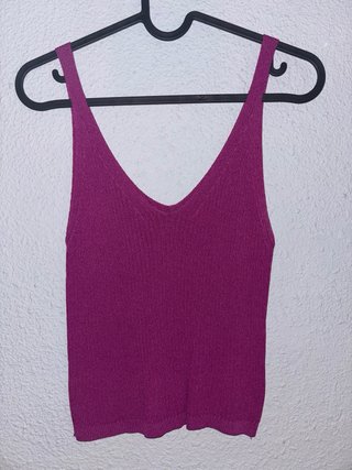 Top Morado Mujer Talla Única