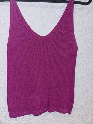 Top Morado Mujer Talla Única