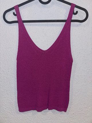 Top Morado Mujer Talla Única