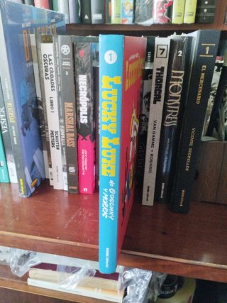 LUCKY LUKE DE GOSCINNY Y MORRIS. INTEGRAL 01