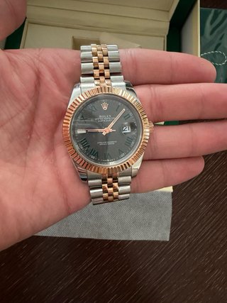 Rolex Datejust Oro y Plata