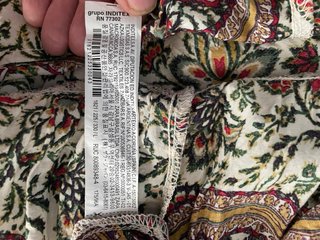Vestito lungo Zara stile boho-chic