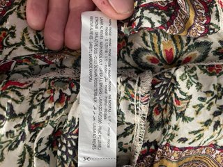 Vestito lungo Zara stile boho-chic