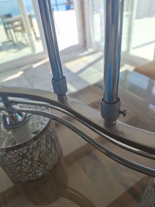 2 Lámparas colgantes salón/comedor moderna