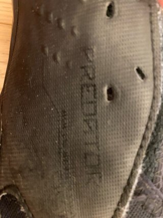 Botas de fútbol Adidas Predator Negras talla 36