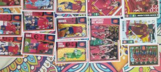 Lote cromos Fútbol del Mundial y Eurocopa