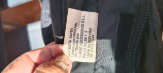 Chaqueta de Moto Negra y Gris