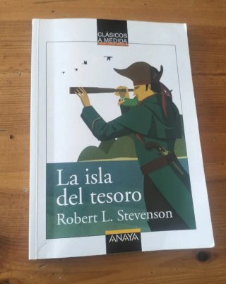 Libro la isla del tesoro.